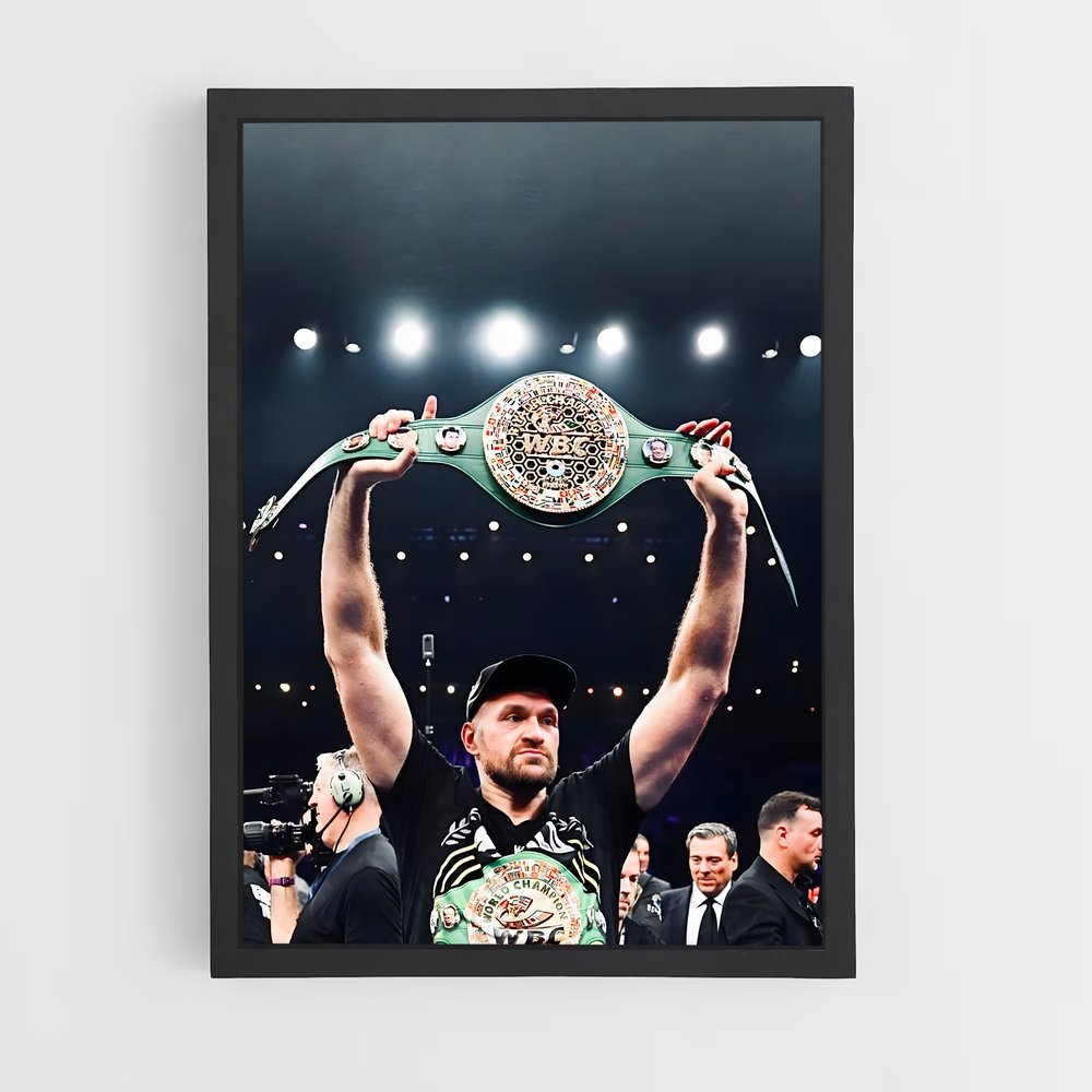 Poster Tyson fury (vue 2)